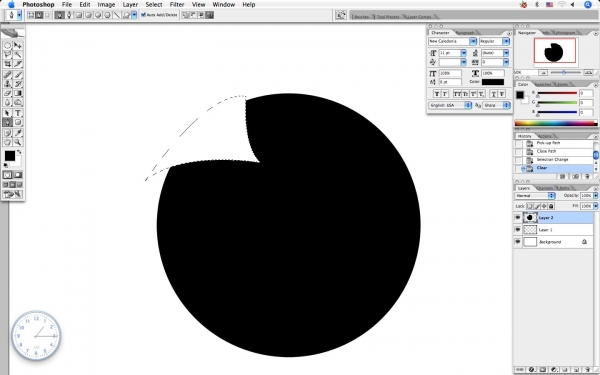 Creation of Creative Eye: Step 2